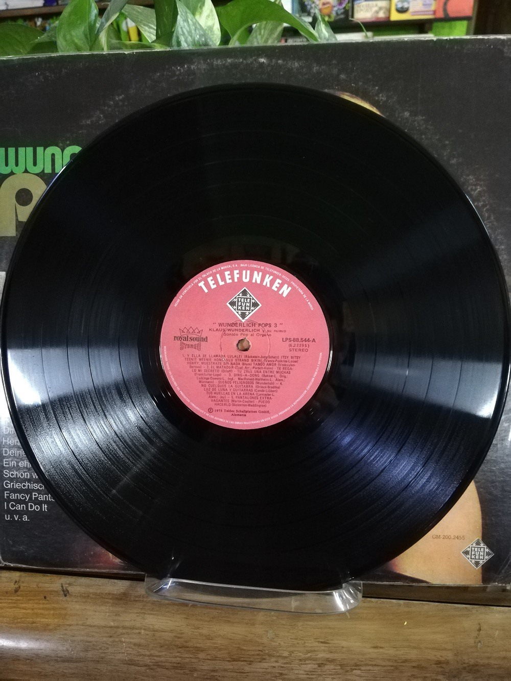 Imagen LP KLAUS WUNDERLICH ANSD HIS NEW POP ORGAN SOUND - WUNDERLICH POPS 3 3