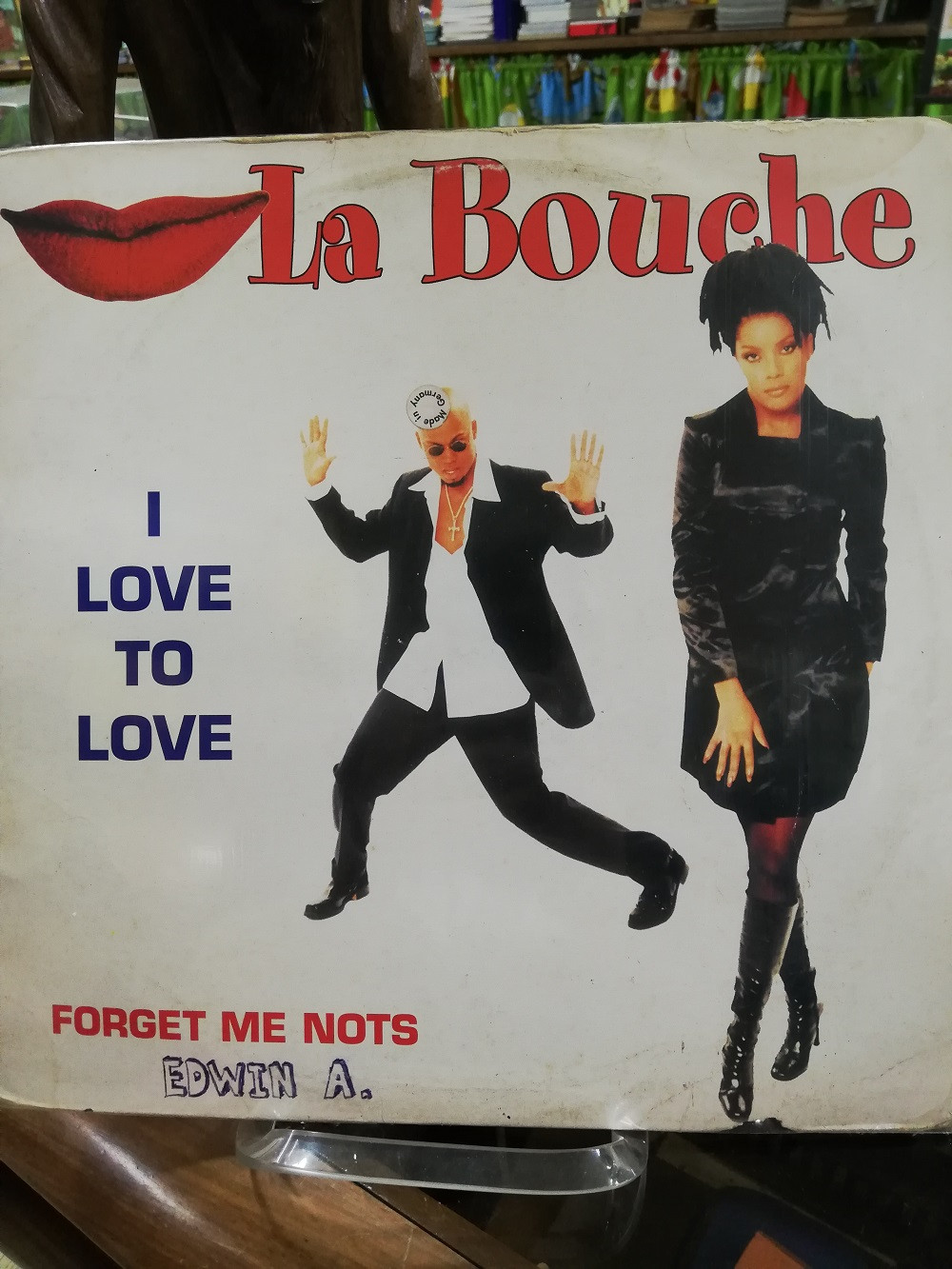Imagen LP LA BOUCHE - I LOVE TO LOVE/FORGET ME NOTS 1