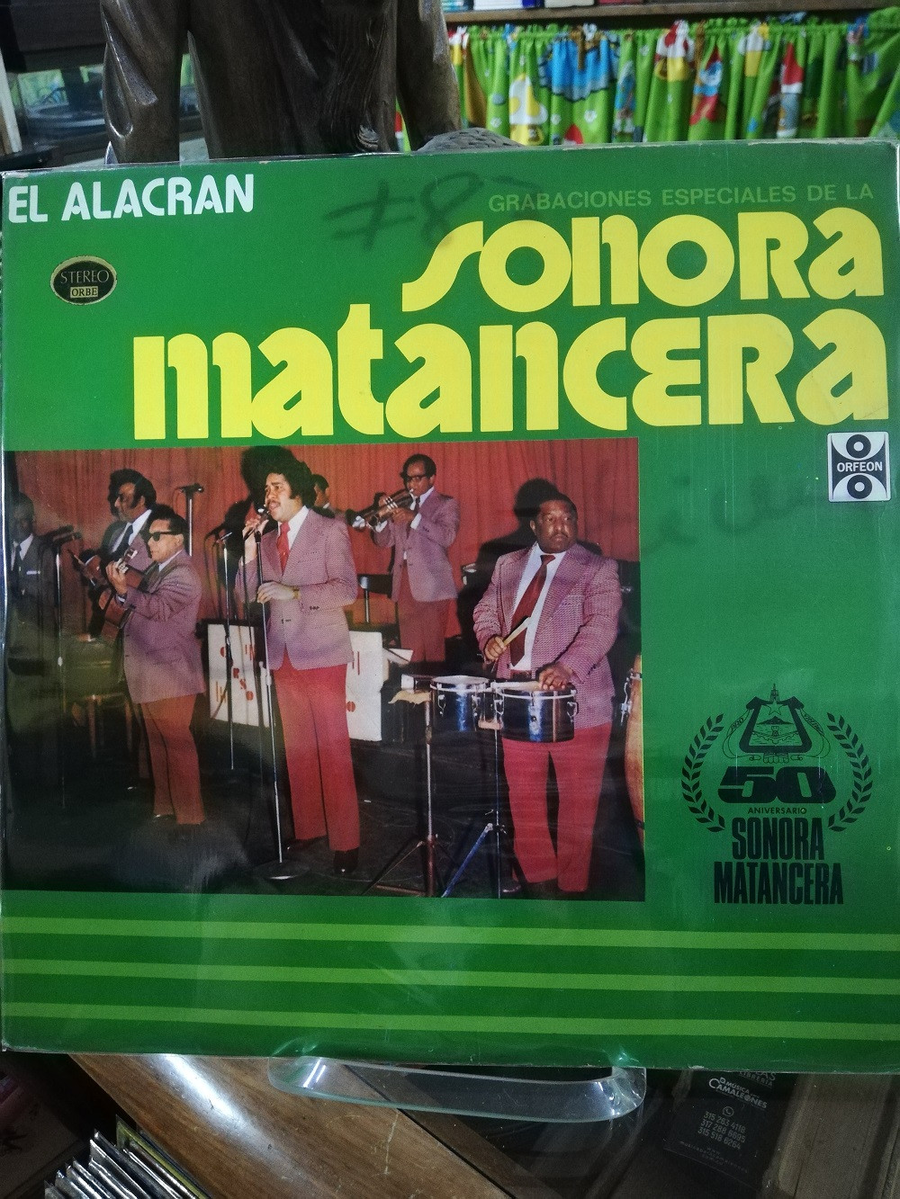 Imagen LP LA SONORA MATANCERA - GRABACIONES ESPECIALES "EL ALACRÁN"