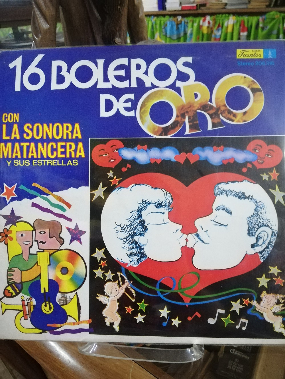 Imagen LP LA SONORA MATANCERA Y SUS ESTRELLAS - 16 BOLEROS DE ORO