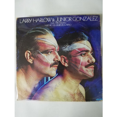 ImagenLP LARRY HARLOW & JUNIOR GONZALEZ - NUESTRO SENTIMIENTO LATINO