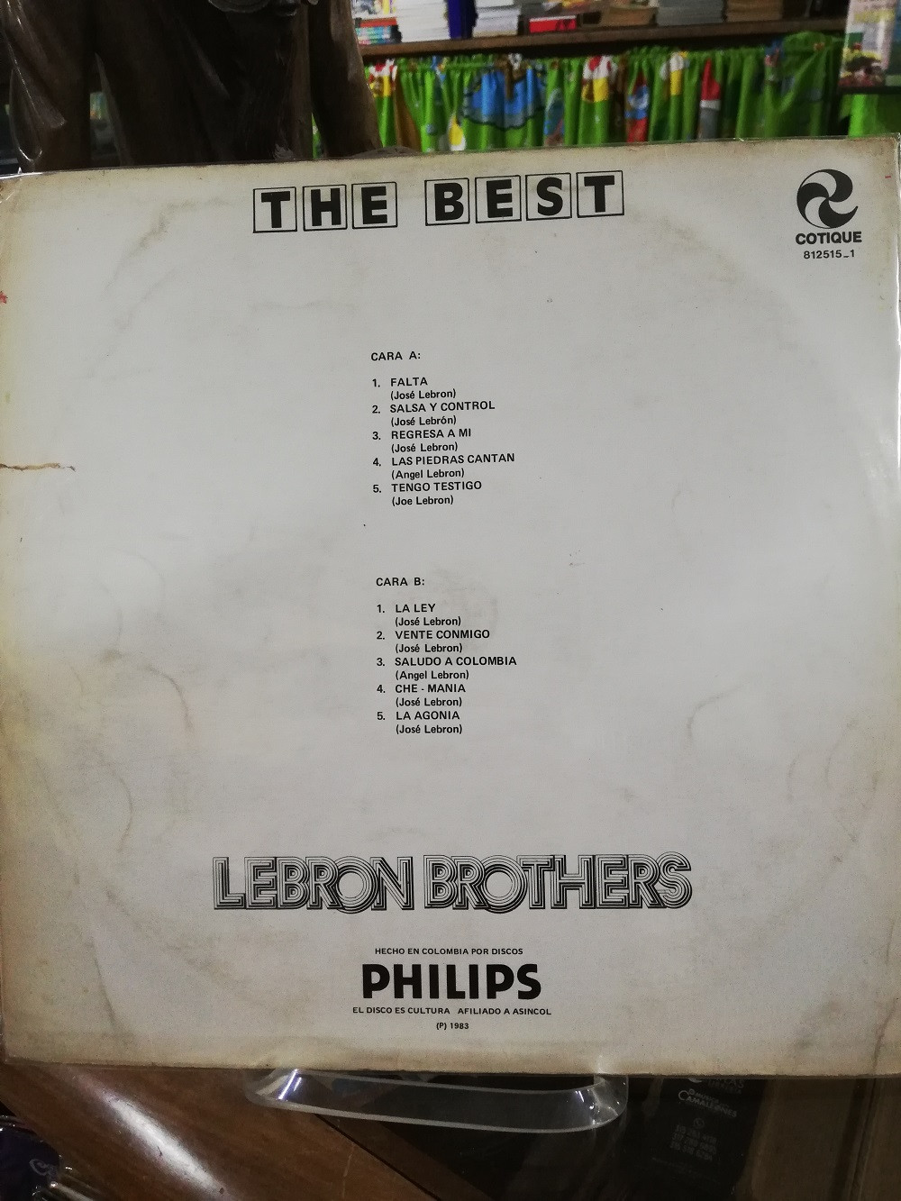 Imagen LP LEBRON BROTHERS - THE BEST 2