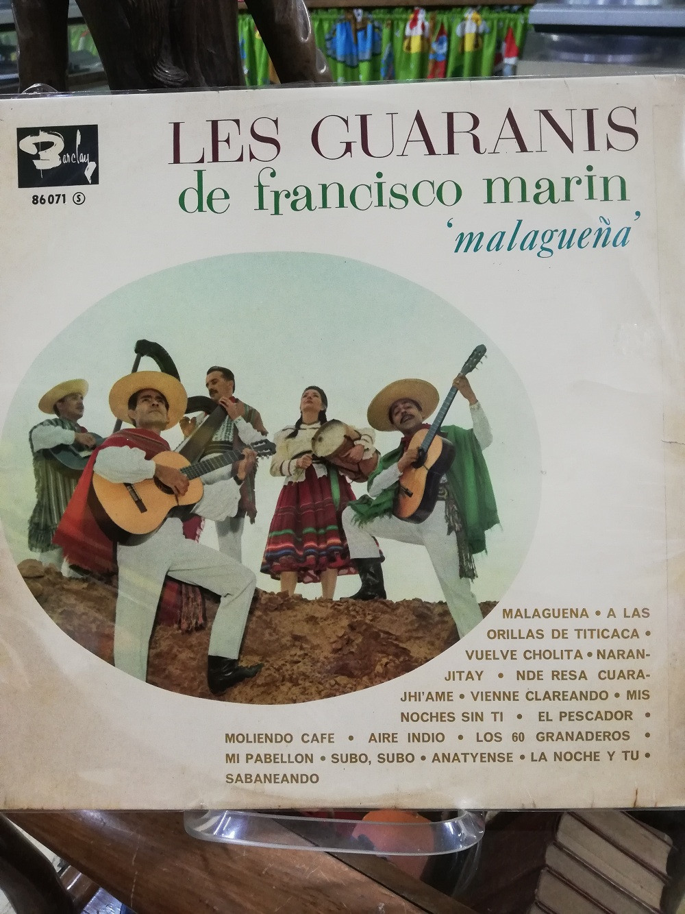 Imagen LP LES GUARANIS DE FRANCISOC MARIN - MALAGUEÑA 1