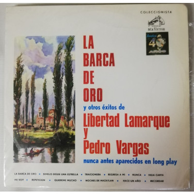 ImagenLP LIBERTAD LAMARQUE Y PEDRO VARGAS - LA  BARCA DE ORO Y OTROS EXITOS
