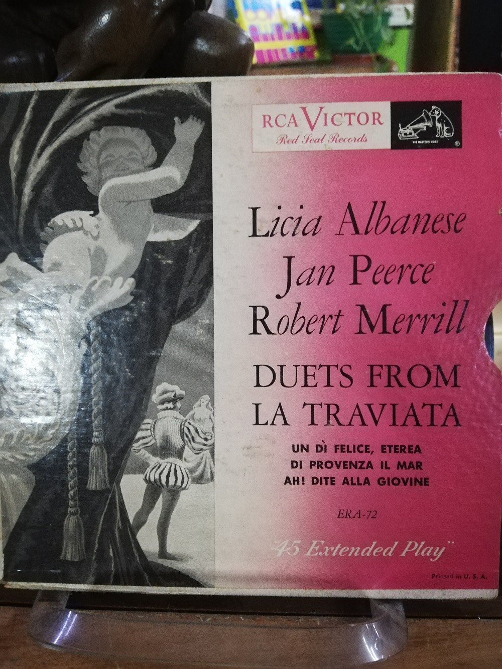 Imagen LP LICIA ALBANESE / JAN PEERCE/ROBERT MERRIL - DUETS FROM LA TRAVIATA 1