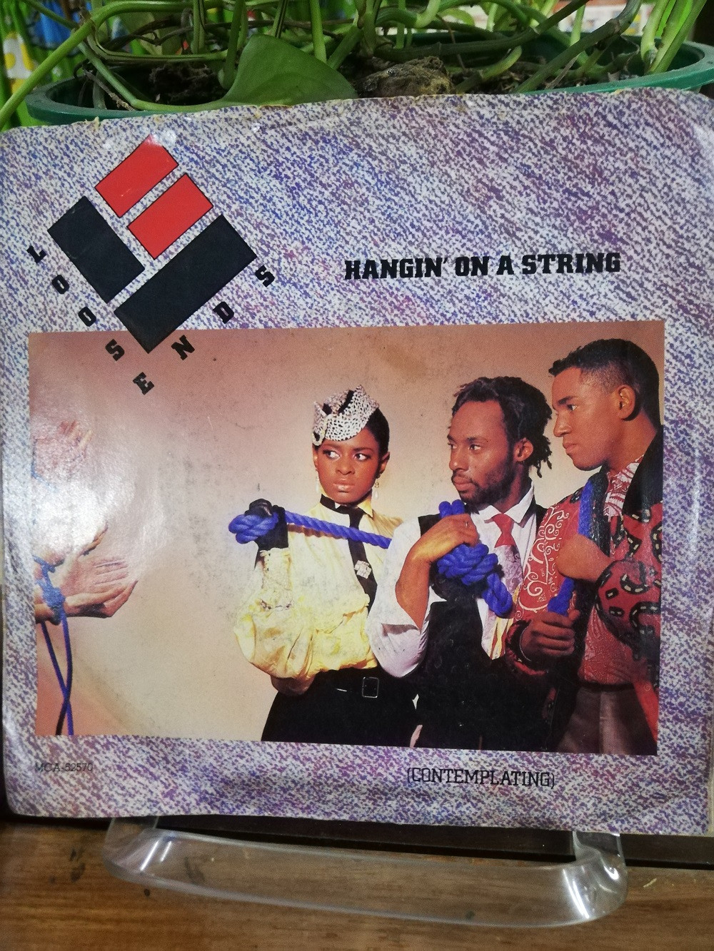 Imagen LP LOOSE ENDS - HANGIN´ ON A STRING / A LITTLE SPACE