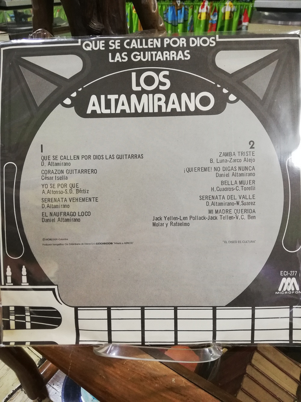 Imagen LP LOS ALTAMIRANO - QUE SE CALLEN POR DIOS LAS GUITARRAS 2