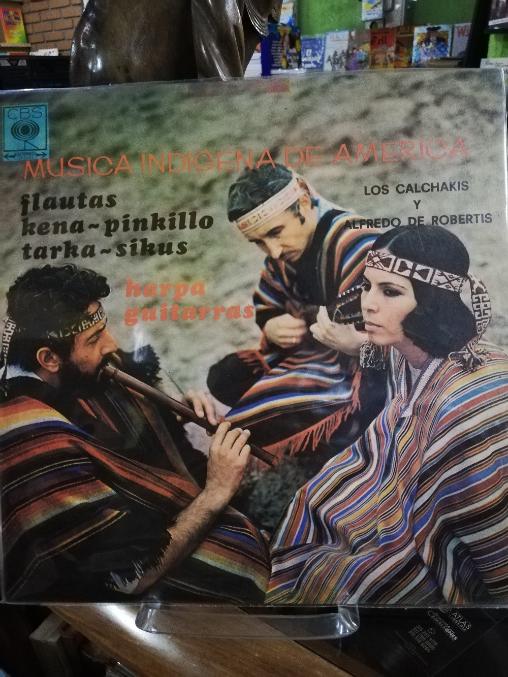 Imagen   LP LOS CALCHAKIS - MÚSICA INDIGENA DE AMÉRICA