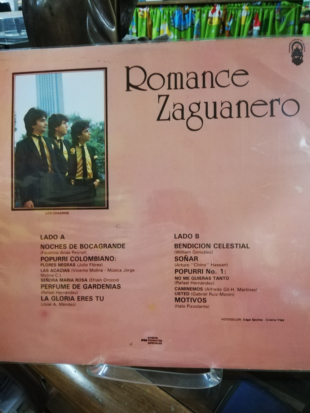 Imagen LP LOS CHACHOS - ROMANCE ZAGUANERO 2