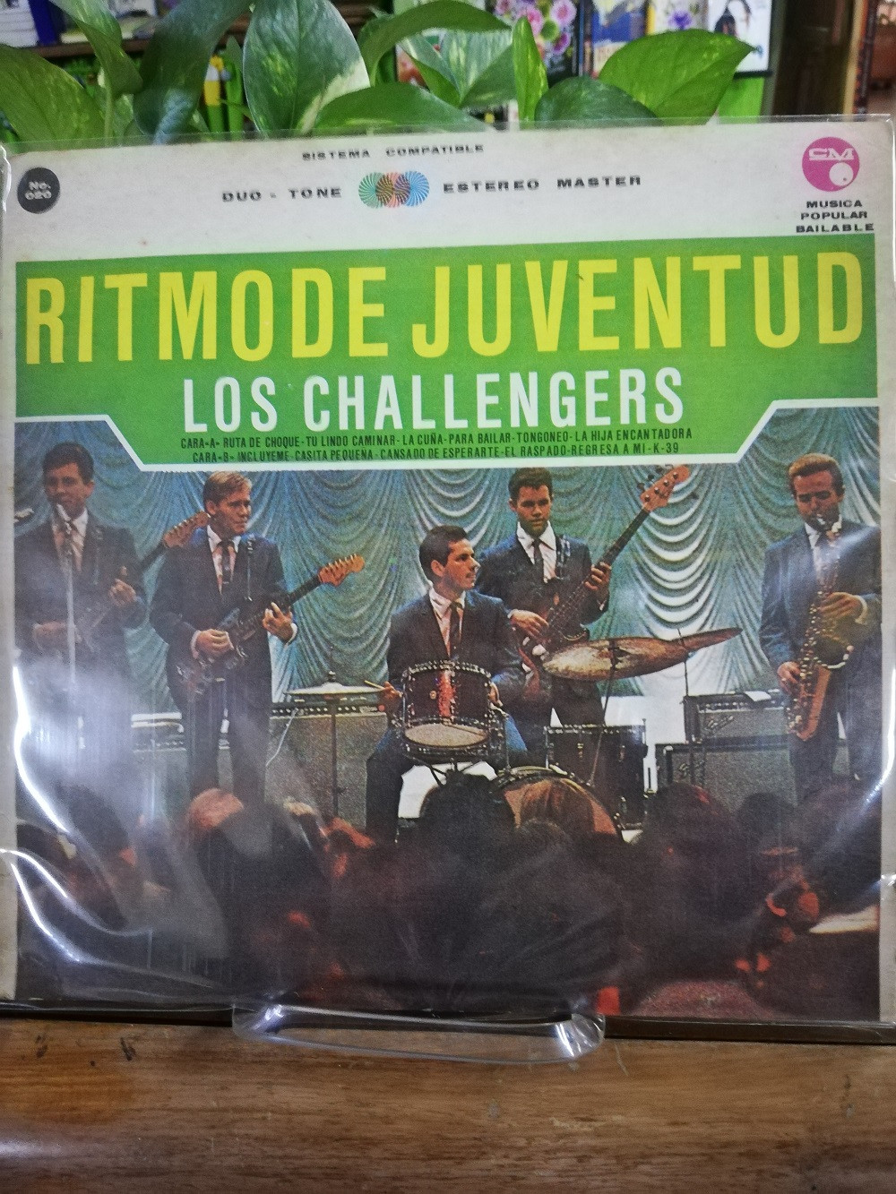 Imagen LP LOS CHALLENGERS - RITMO DE JUVENTUD 1