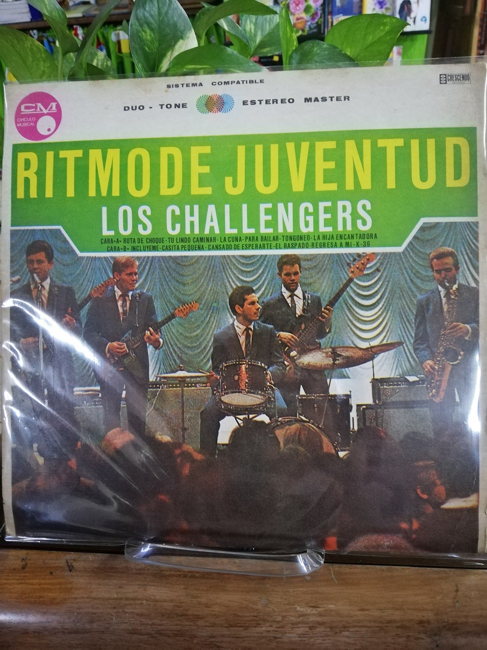 Imagen LP LOS CHALLENGERS - RITMO DE JUVENTUD 2
