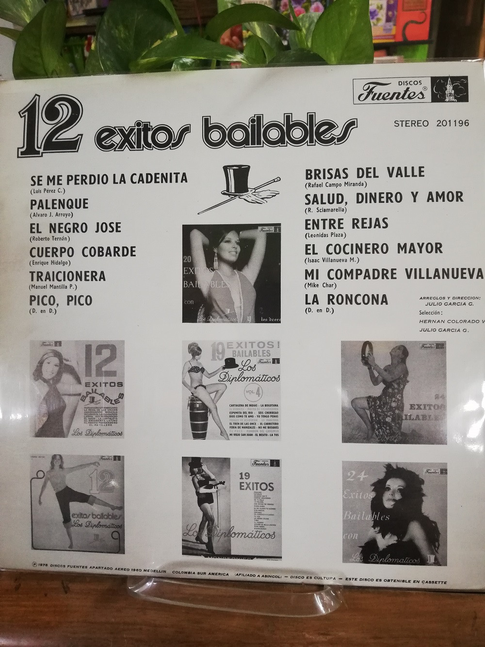 Imagen LP LOS DIPLOMÁTICOS - 12 EXITOS BAILABLES VOL. 3 2