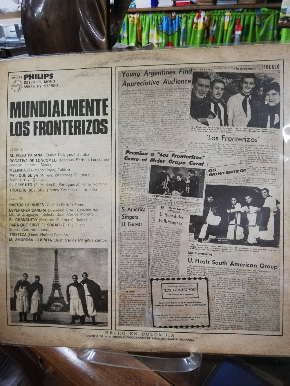 Imagen LP LOS FRONTERIZOS - MUNDIALMENTE 2