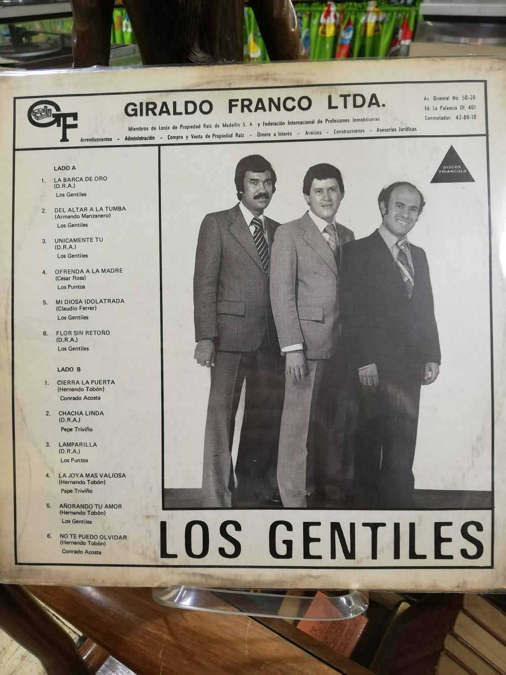 Imagen LP LOS GENTILES - LA BARCA DE ORO 2