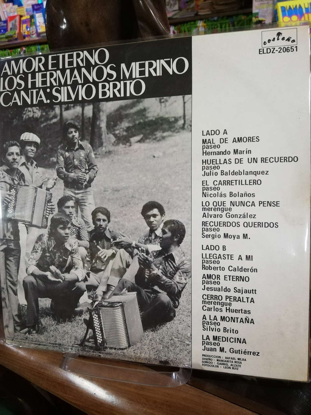 Imagen LP LOS HERMANOS MERIÑO - AMOR ETERNO 2