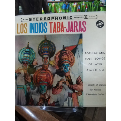 ImagenLP LOS INDIOS TABA-JARAS - POPULAR AND FOLK SONGS OF LATIN AMERICA