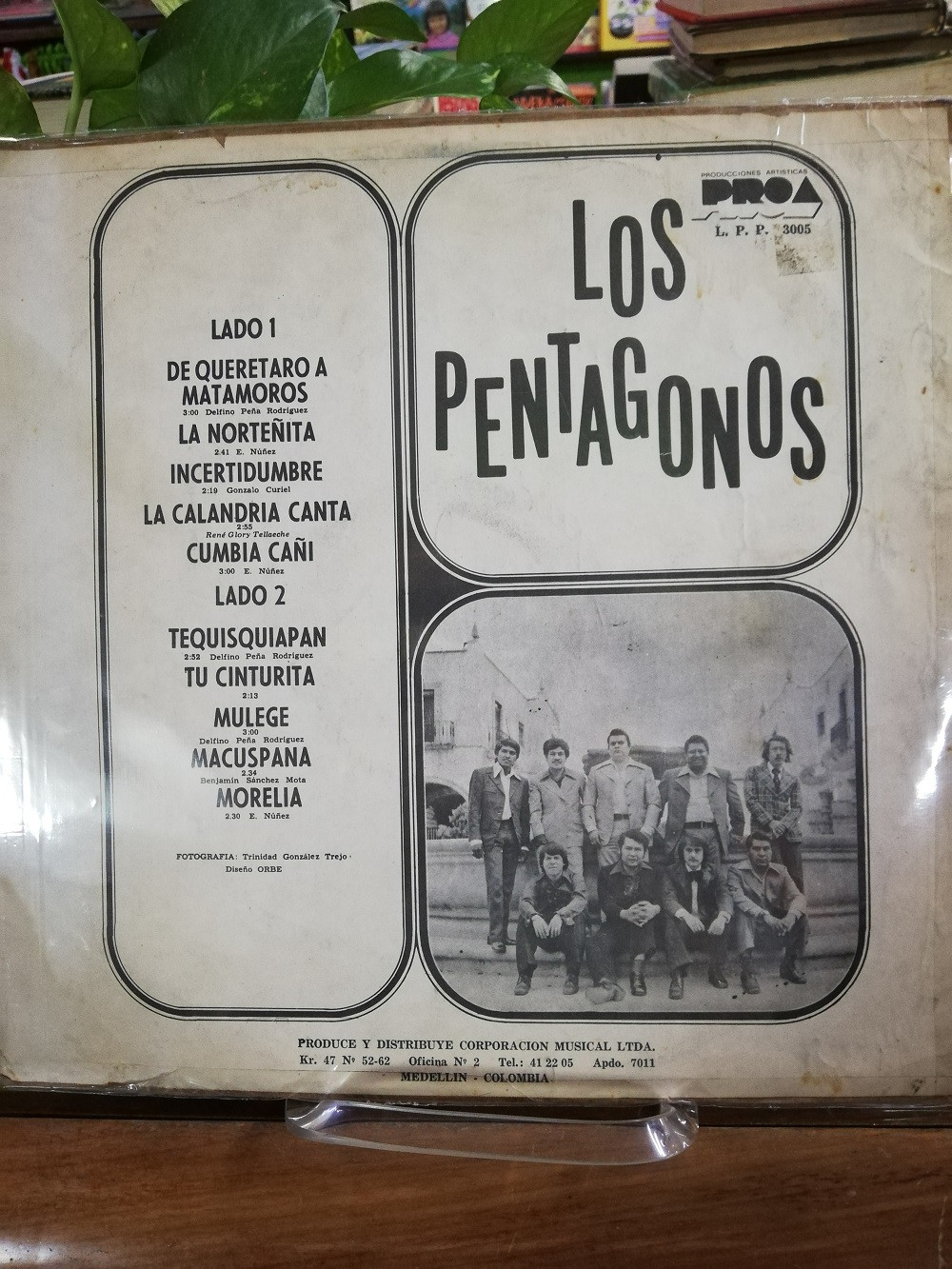 Imagen LP LOS PENTAGONOS - LOS PENTAGONOS 2