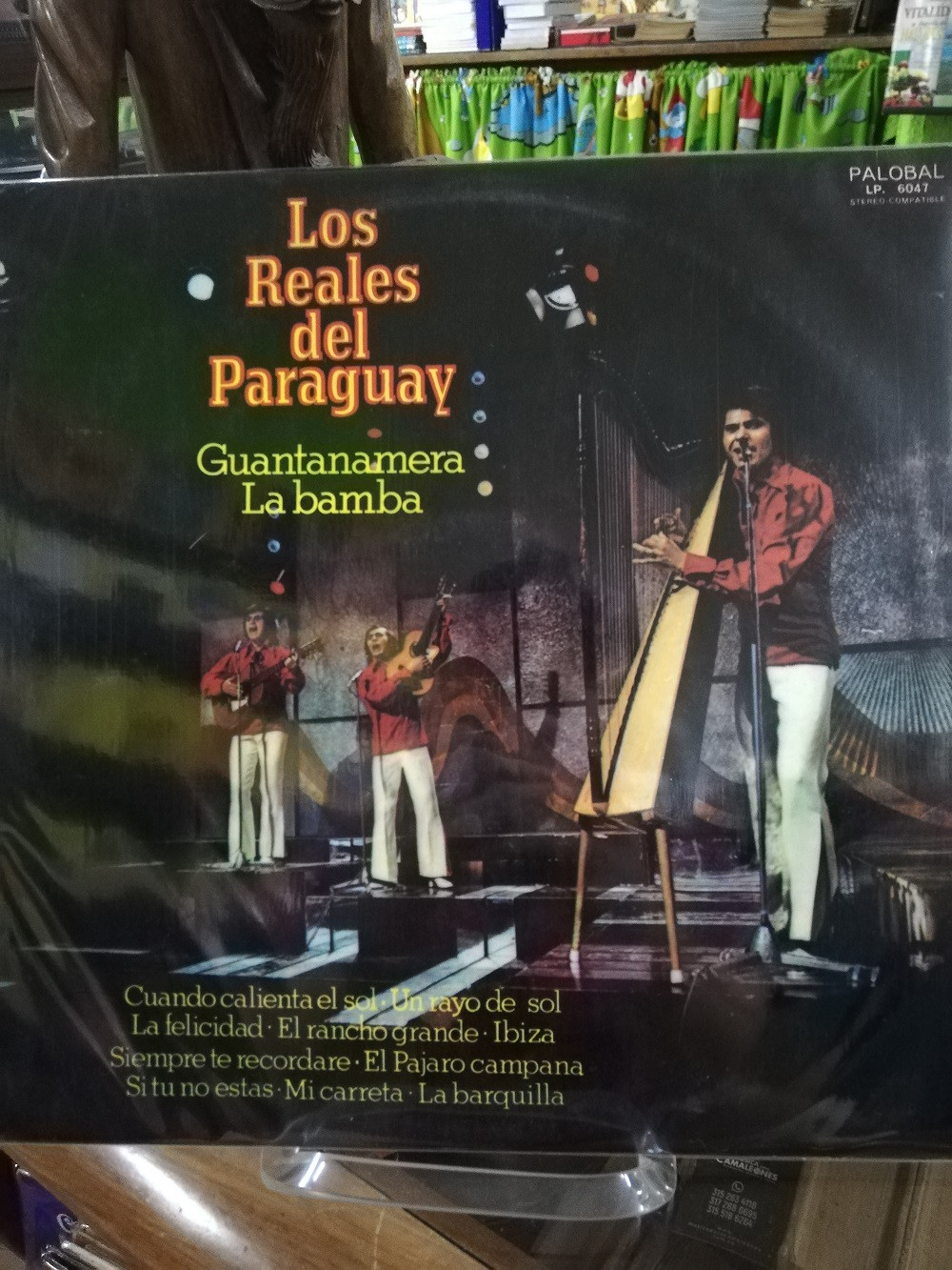 Imagen LP LOS REALES DEL PARAGUAY - GUANTANAMERA LA BAMBA 1