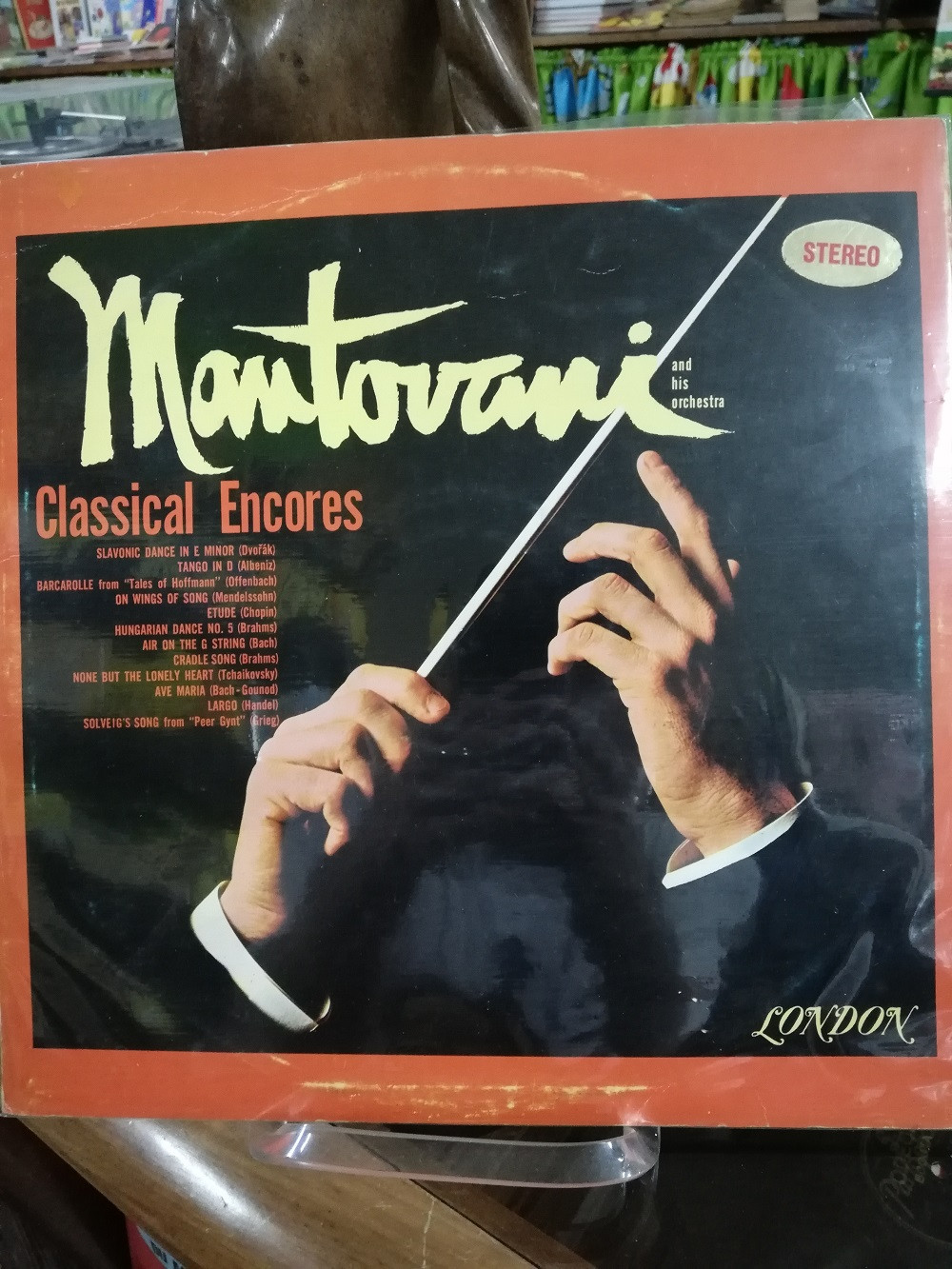 Imagen LP MANTOVANI AND HIS ORCHESTRA - CLASSICAL ENCORES