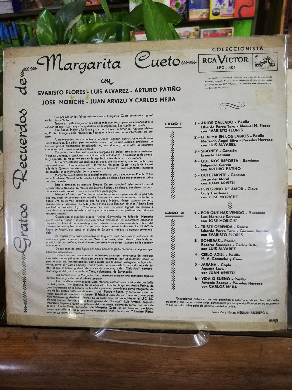 Imagen LP MARGARITA CUETO - GRATOS RECUERDOS 2