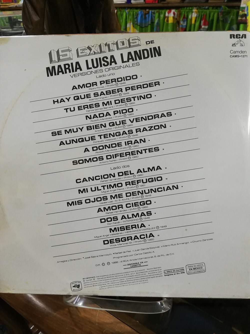 Imagen LP MARIA LUISA LANDIN - 15 EXITOS DE MARIA LUISA LANDIN 2