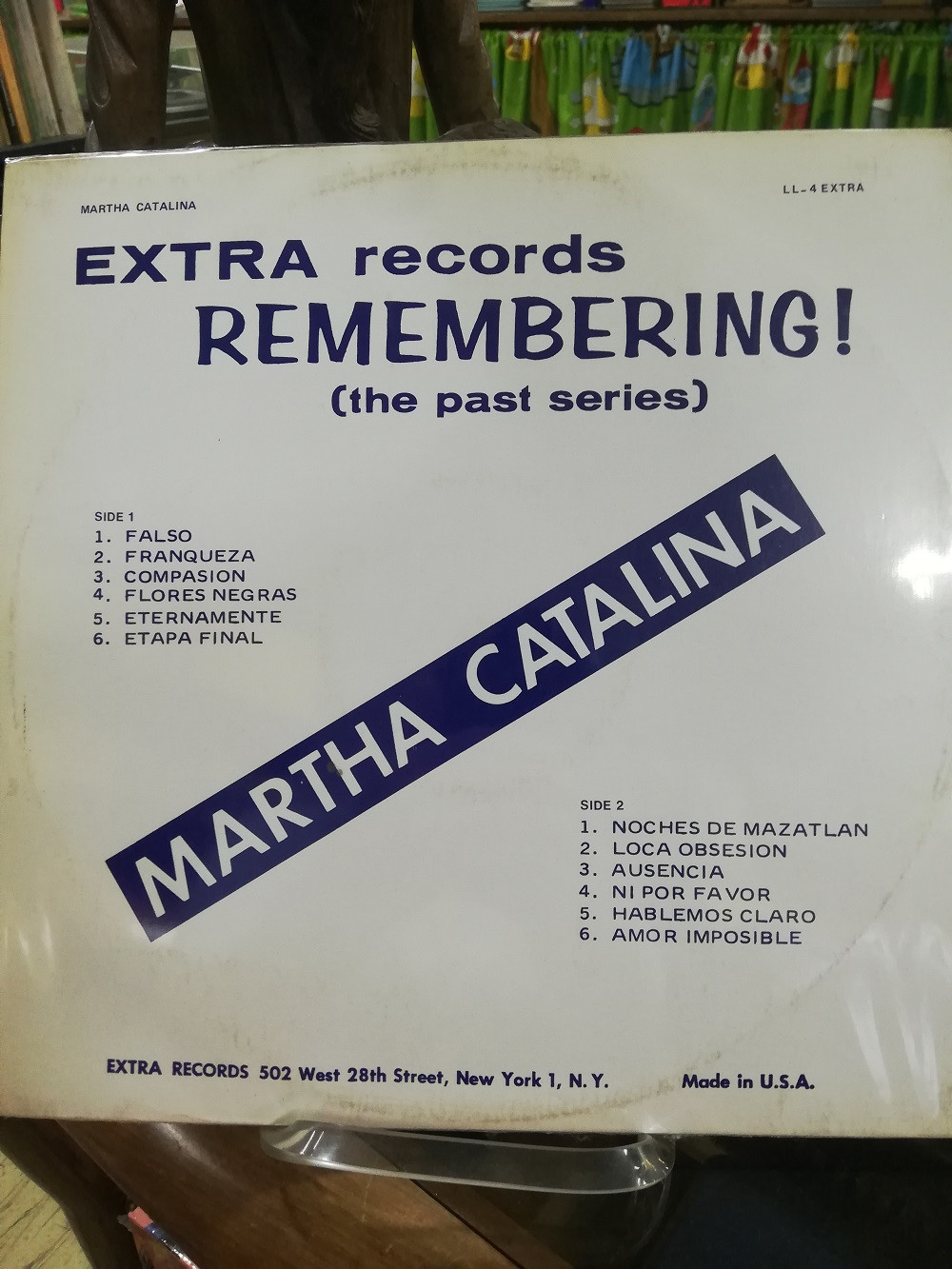 Imagen LP MARTHA CATALINA - RECORDANDO! 2