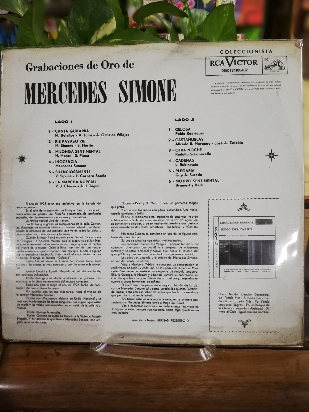 Imagen LP MERCEDES SIMONE - GRABACIONES DE ORO 2