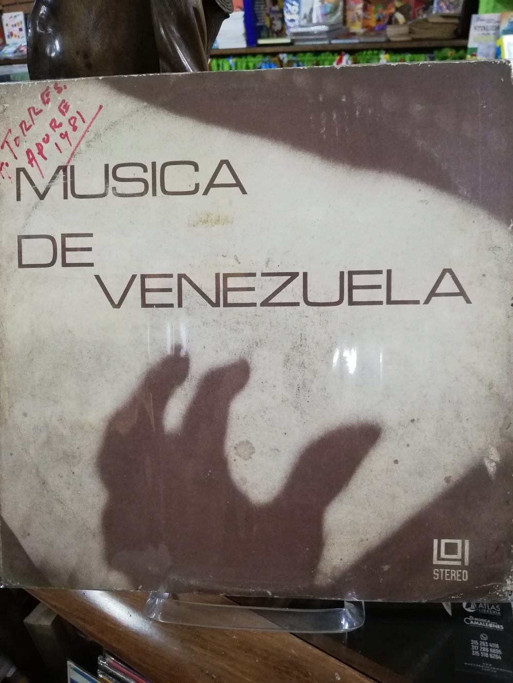 Imagen LP MÚSICA DE VENEZUELA - HOMENAJE AL INDIO FIGUEROA 1