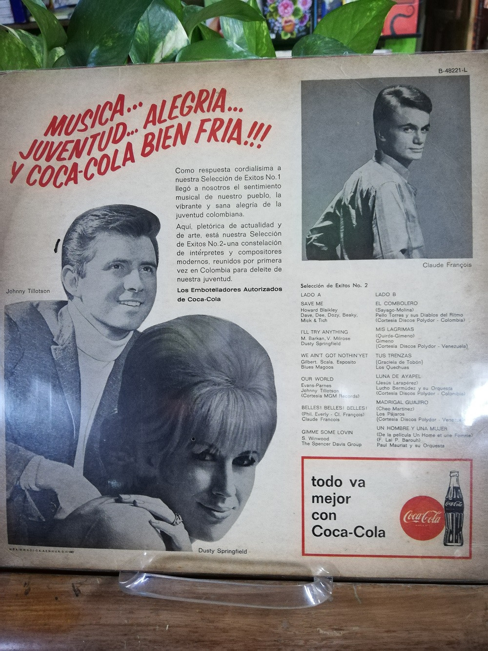 Imagen LP MÚSICA...JUVENTUD...ALEGRIA...Y COCA-COLA BIEN FRIA - SELECCIÓN DE EXITOS # 2 2