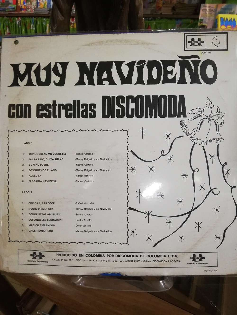Imagen LP MUY NAVIDEÑO CON ESTRELLAS DISCOMODA - MUY NAVIDEÑO CON ESTRELLAS DISCOMODA 2