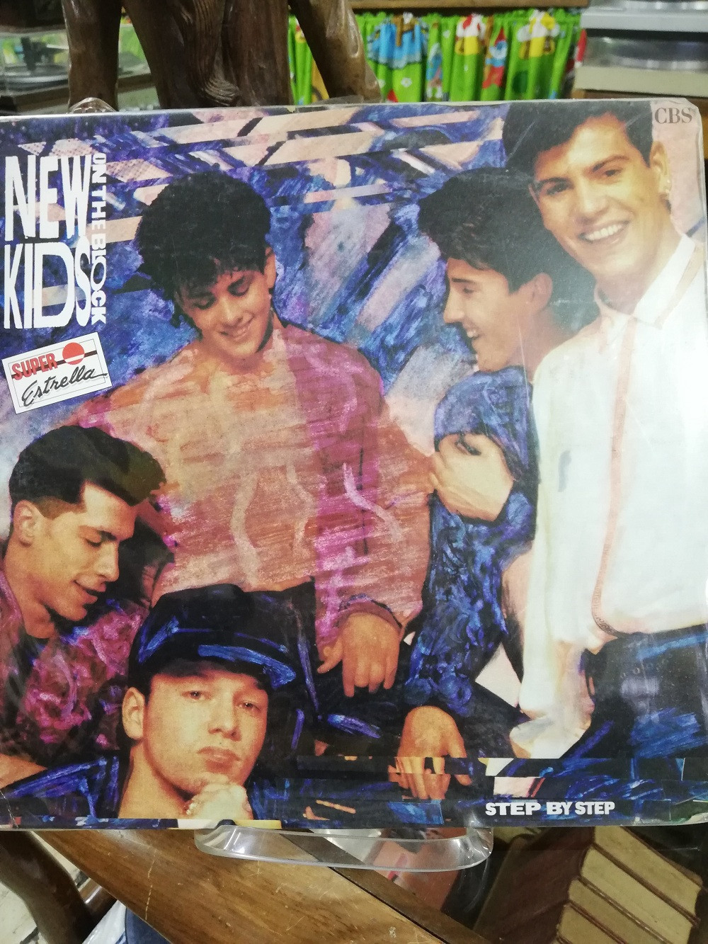 Imagen LP NEW KIDS ON THE BLOCK - STEP BY STEP 1