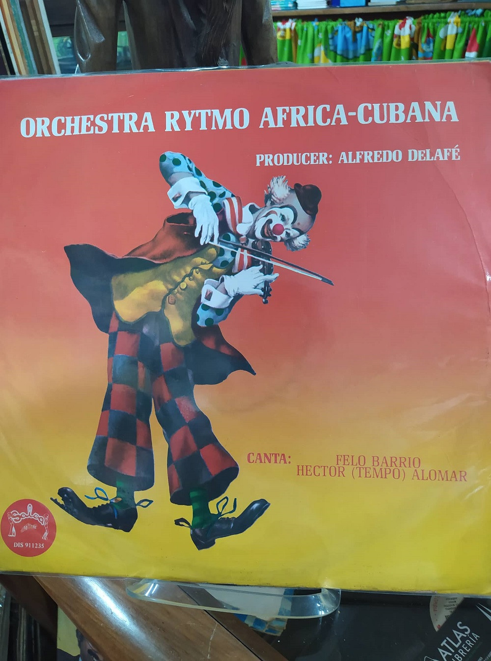 Imagen LP ORCHESTRA RYTMO AFRICA-CUBANA - CANTA: FELO BARRIOS/HECTOR (TEMPO) ALOMAR