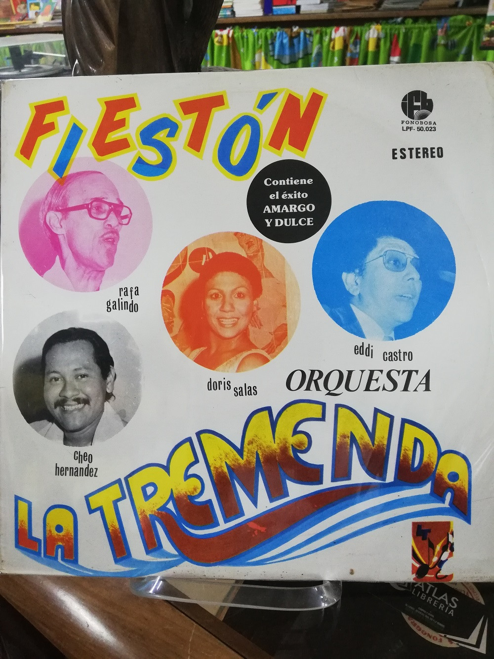 Imagen LP ORQUESTA LA TREMENDA - FIESTÓN
