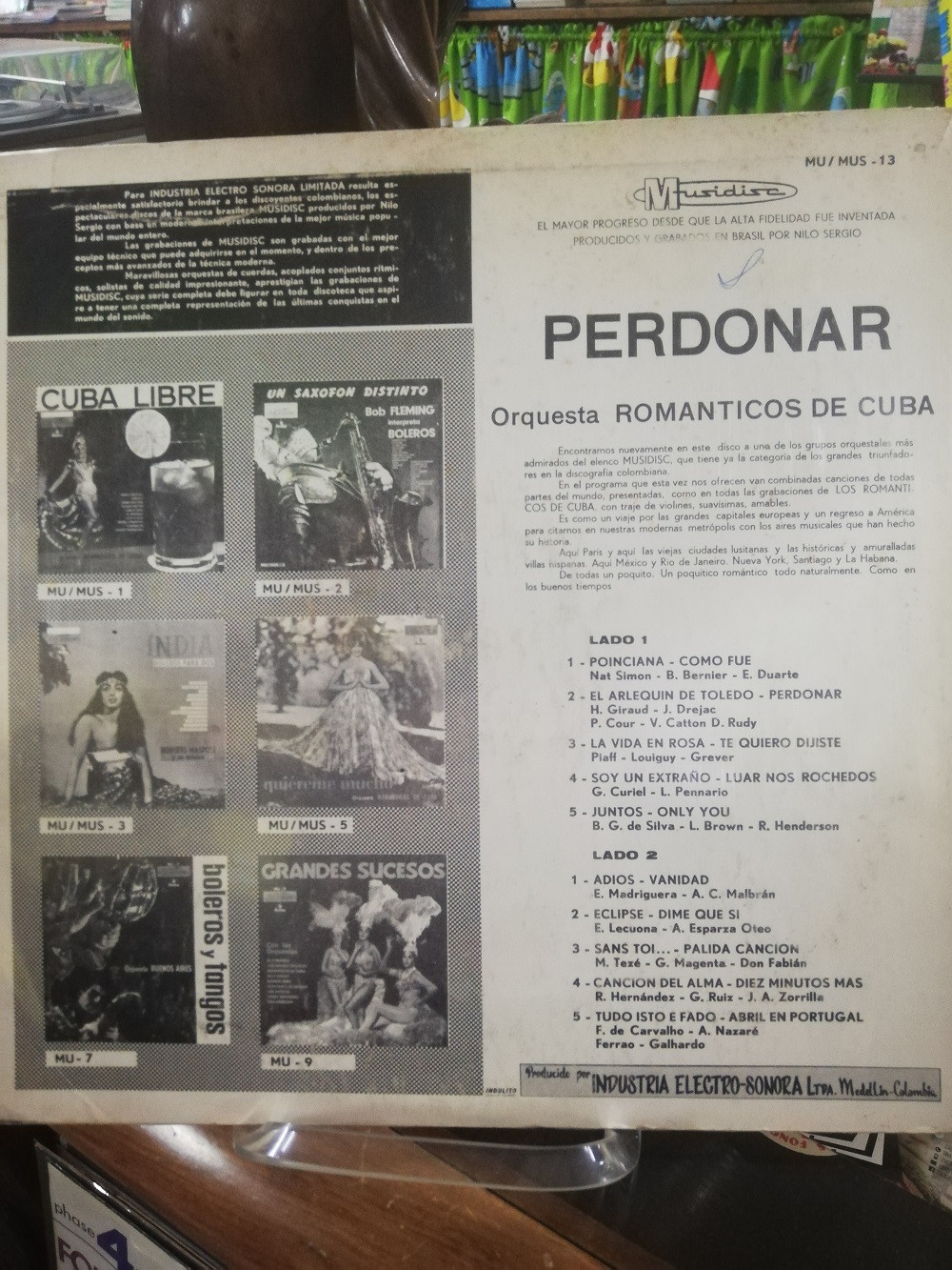 Imagen LP ORQUESTA ROMÁNTICOS DE CUBA - PERDONAR 2