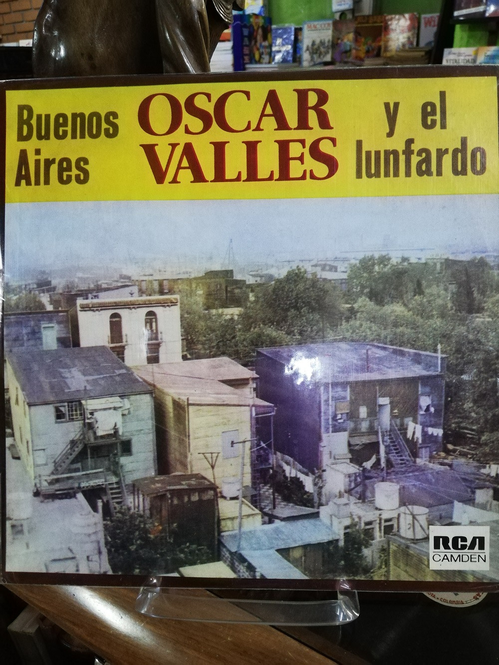Imagen LP OSCAR VALLES - BUENOS AIRES Y EL LUNFARDO