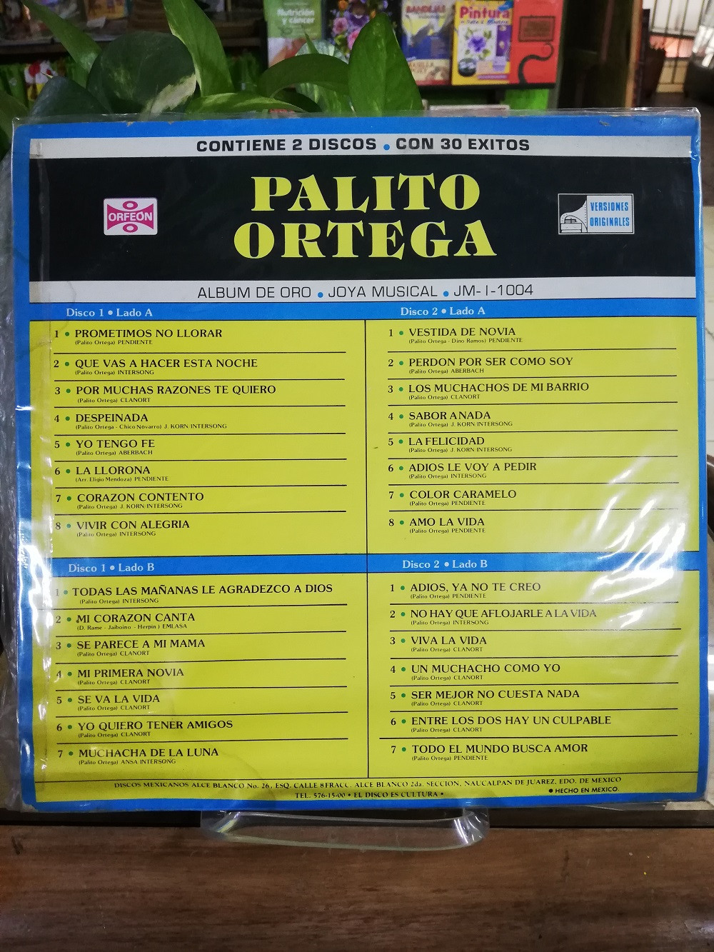 Imagen LP PALITO ORTEGA - 30 EXITOS 2