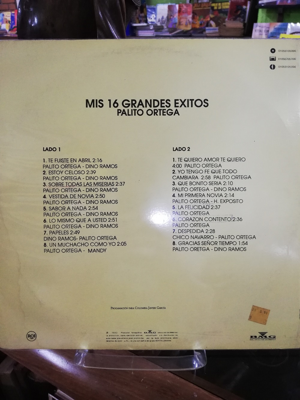 Imagen LP PALITO ORTEGA - MIS 16 GRANDES EXITOS 2
