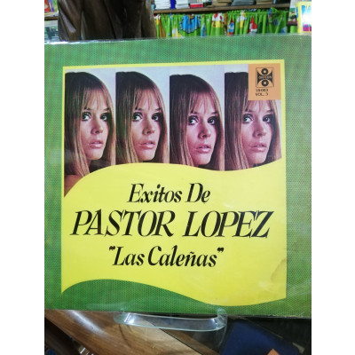 ImagenLP PASTOR LOPEZ - EXITOS DE PASTOR LOPEZ "LAS CALEÑAS"
