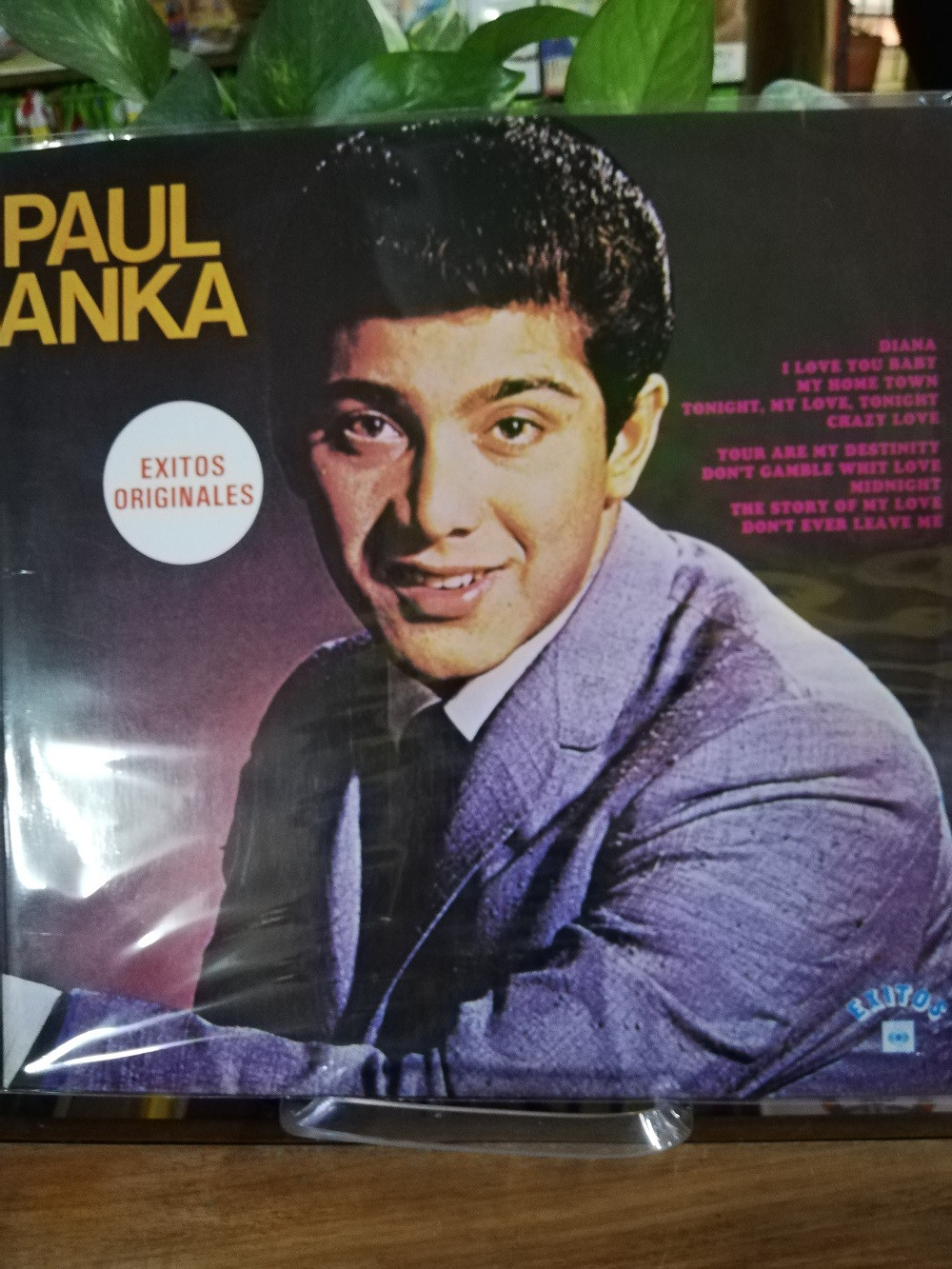 Imagen LP PAUL ANKA - EXITOS ORIGINALES 1