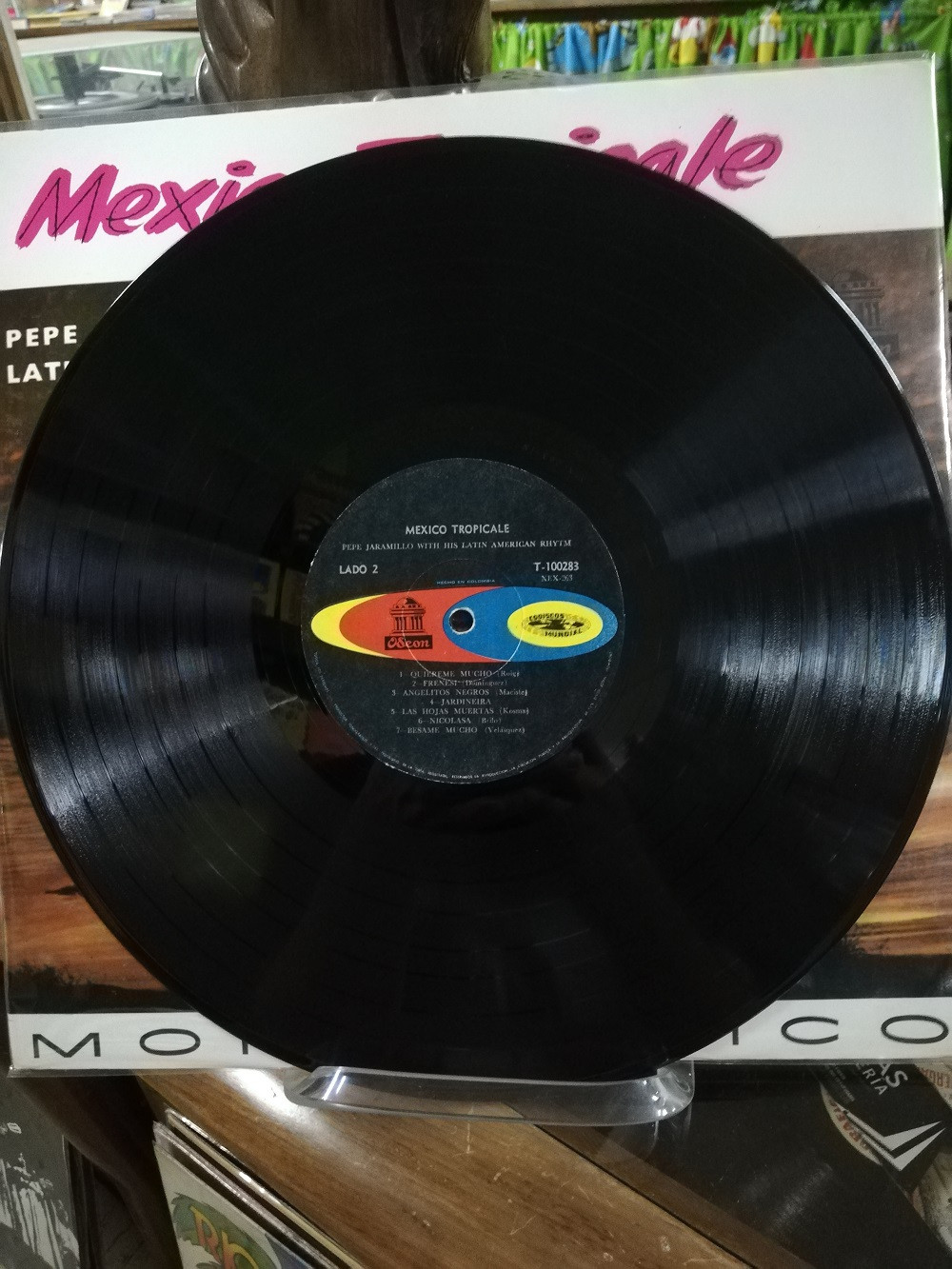 Imagen LP PEPE JARAMILLO WITH HIS LATIN AMERICAN RHYTHM - MEXICO TROPICALE 4