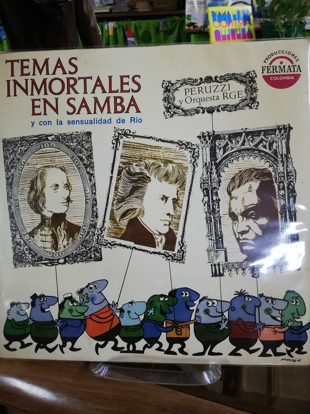 Imagen LP PERUZZI Y ORQUESTA RGE - TEMAS INMORTALES EN SAMBA