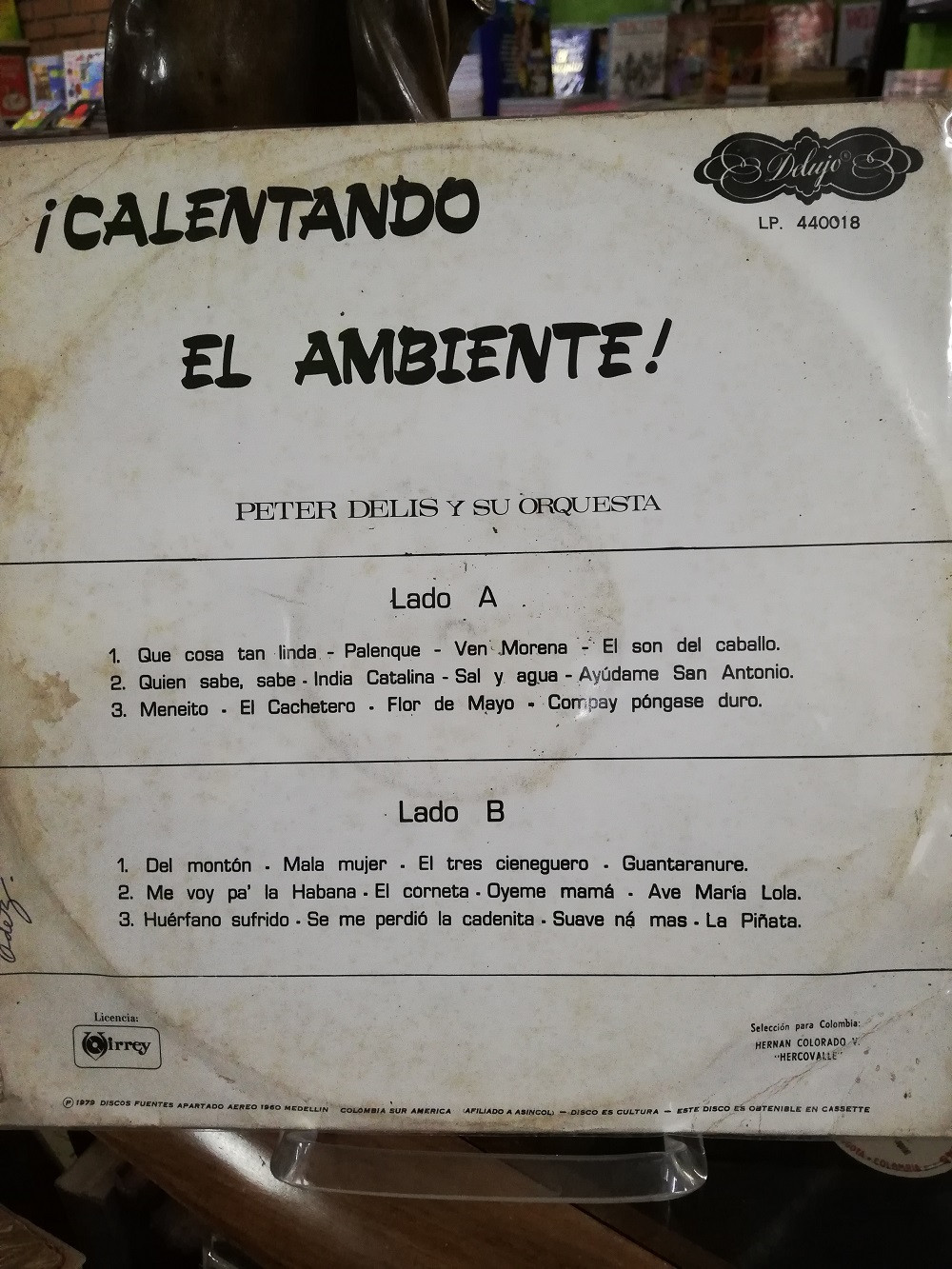 Imagen LP PETER DELIS - CALENTANDO EL  AMBIENTE! 2