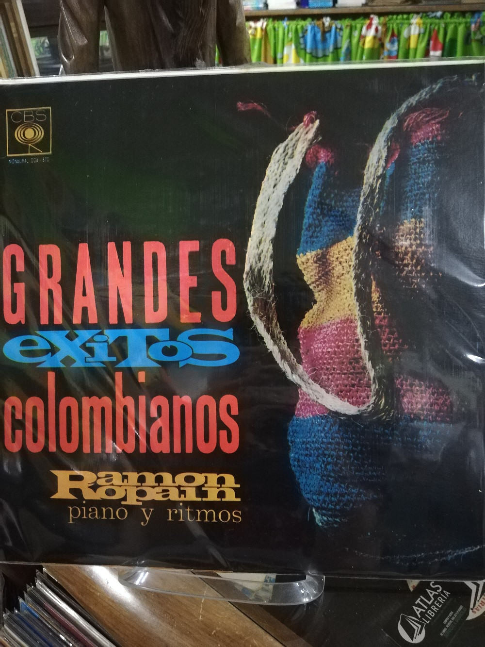 Imagen LP RAMON ROPAIN PIANO Y RITMOS - GRANDES EXITOS COLOMBIANOS