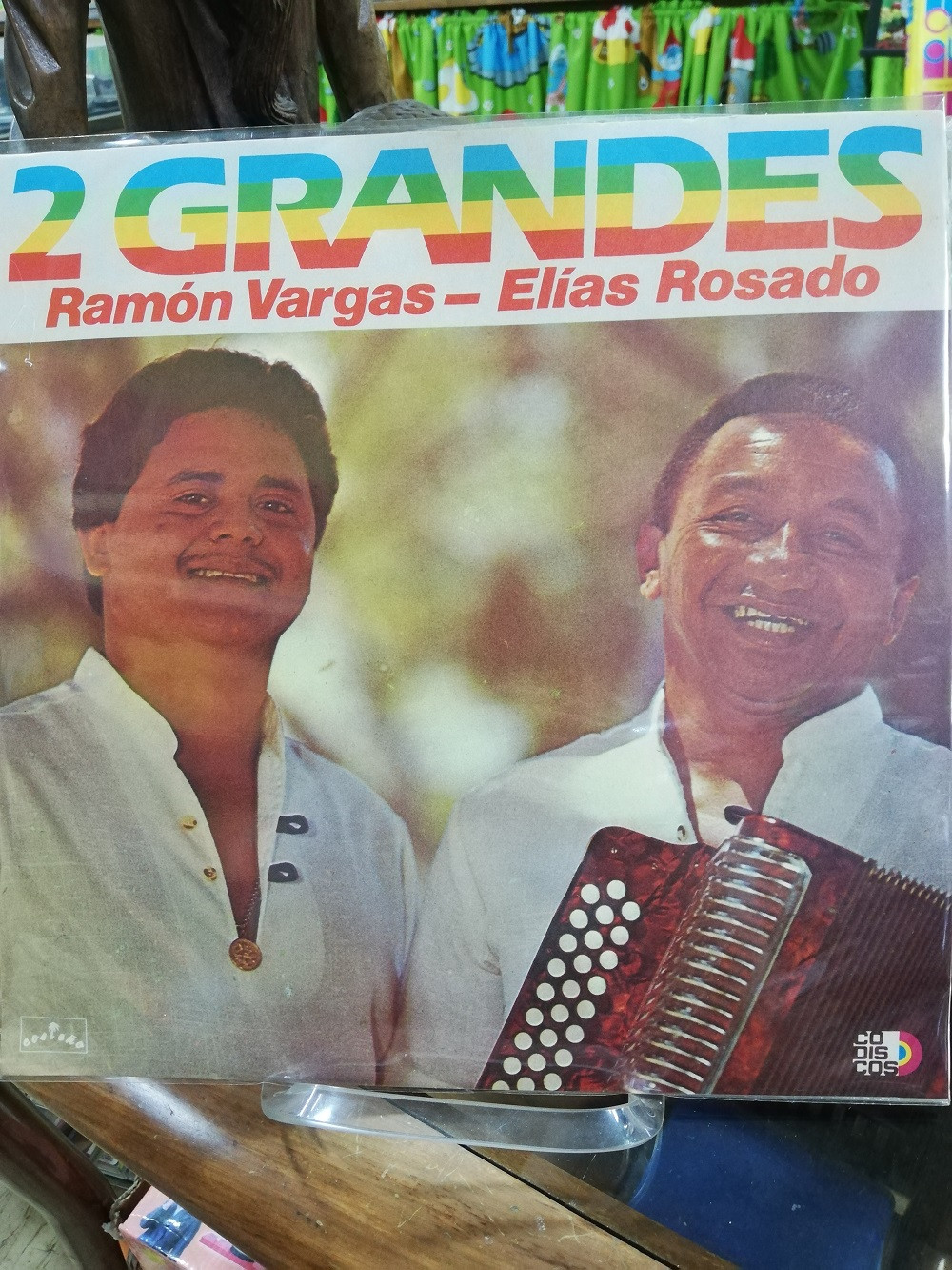 Imagen LP RAMÓN VARGAS & ELIAS ROSADO - 2 GRANDES 1