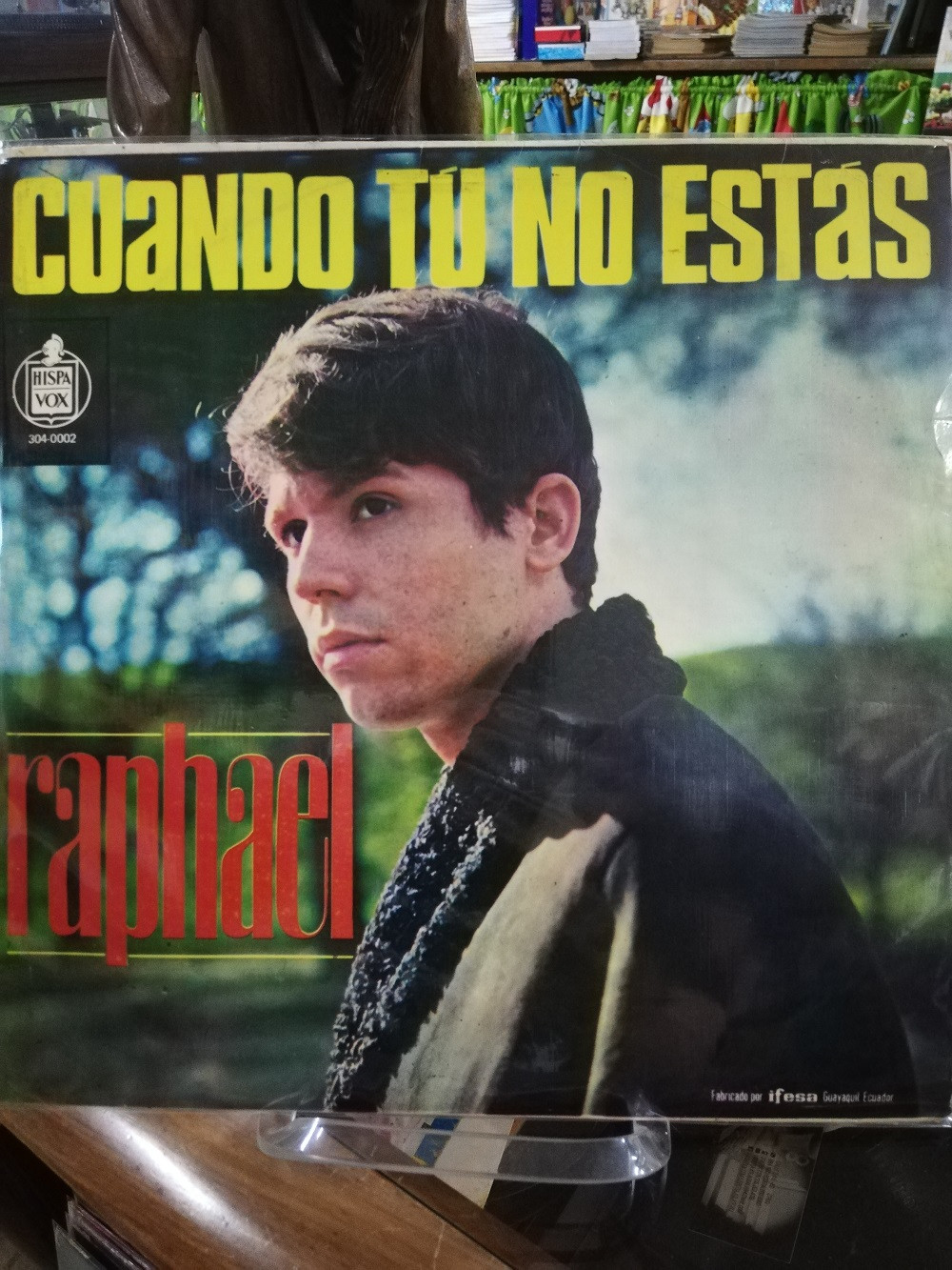 Imagen LP RAPHAEL - CUANDO TU NO ESTAS