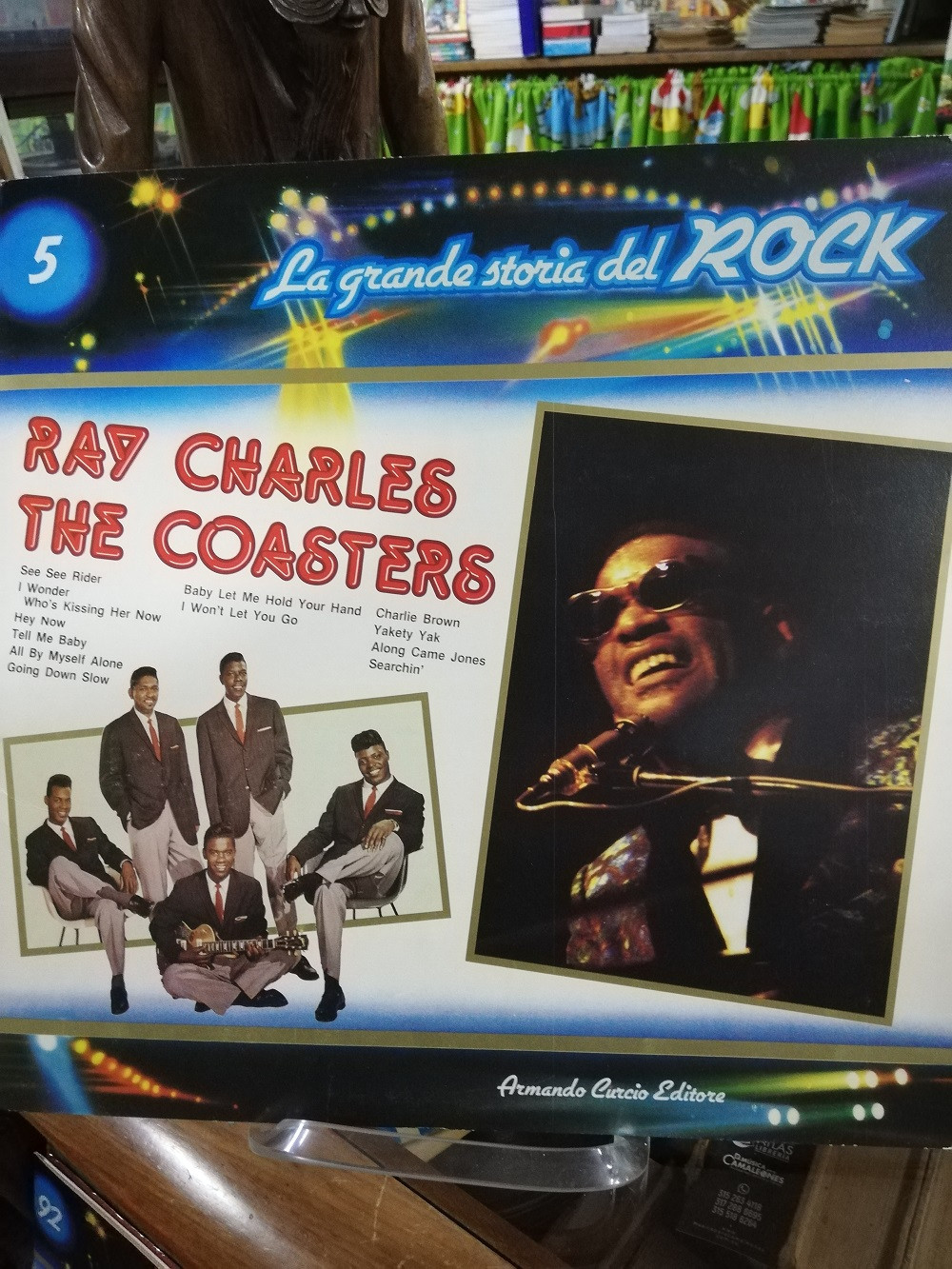 Imagen LP RAY CHARLES/THE COASTERS - LA GRANDE STORIA DEL ROCK VOL. 5 1