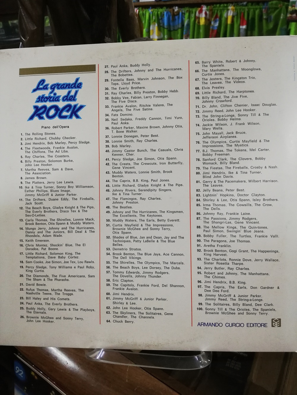 Imagen LP RAY CHARLES/THE COASTERS - LA GRANDE STORIA DEL ROCK VOL. 5 2