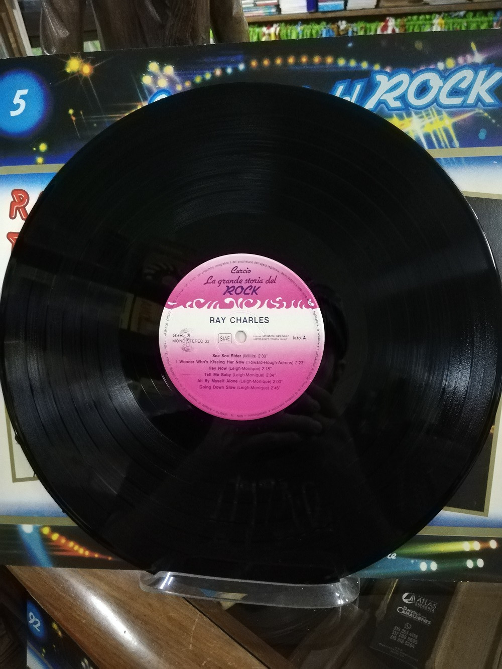 Imagen LP RAY CHARLES/THE COASTERS - LA GRANDE STORIA DEL ROCK VOL. 5 4
