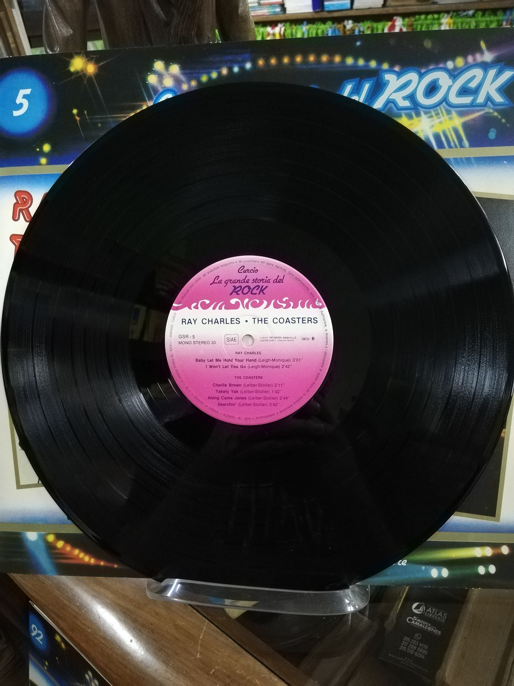 Imagen LP RAY CHARLES/THE COASTERS - LA GRANDE STORIA DEL ROCK VOL. 5 5
