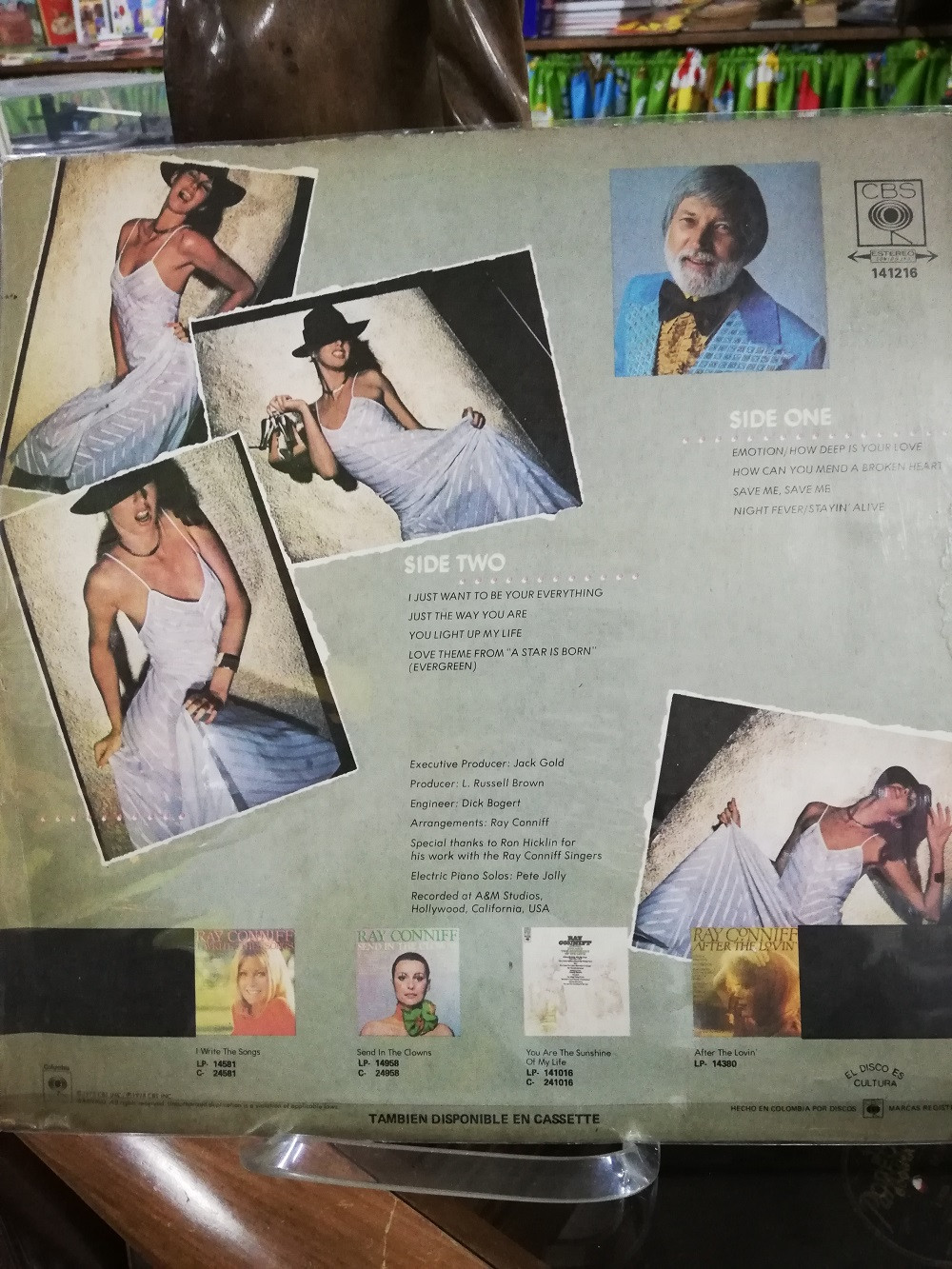 Imagen LP RAY CONNIFF - PLAYS THE BEE GEES & OTHER GREAT HITS 2